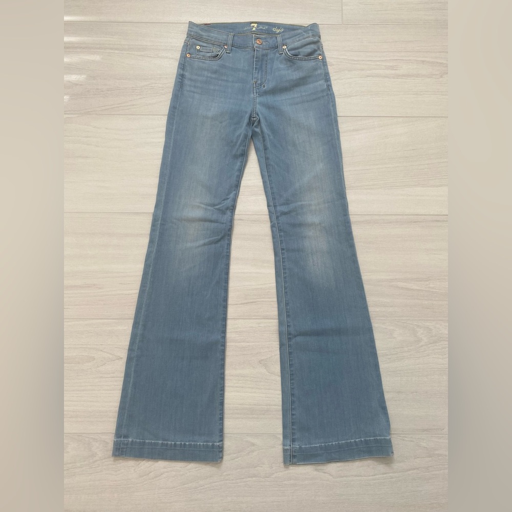 NWOT 7 For All Mankind Jeans Wide Leg Size 27